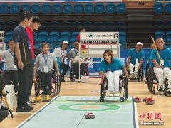2026年全国残疾人旱地冰壶比赛在宁夏吴忠开赛